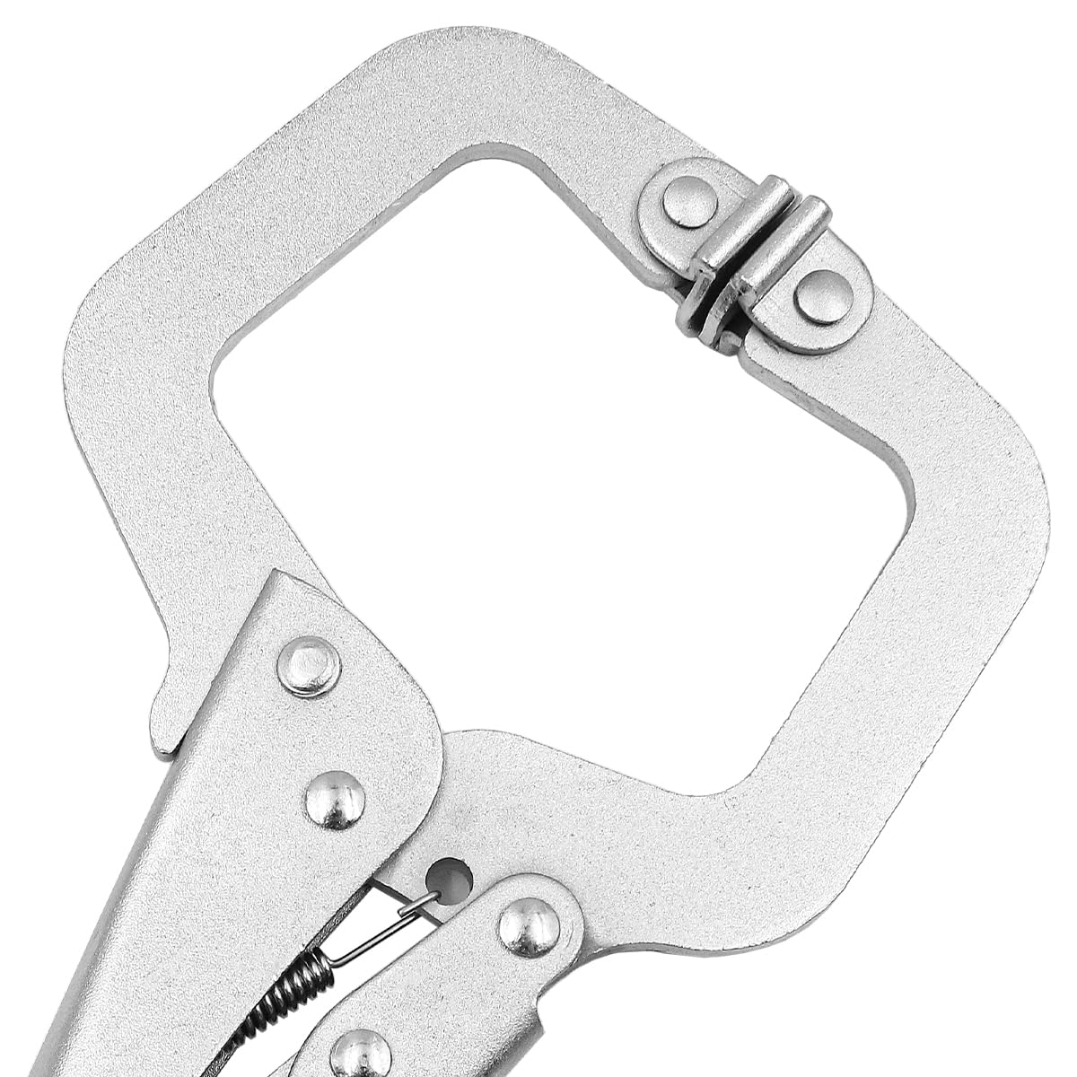 Lot de 2 serre-joints pivotants en acier de 27,9 cm avec embouts pivotants - Pince en C en acier durable de 275 mm pour travail du métal - Soudage