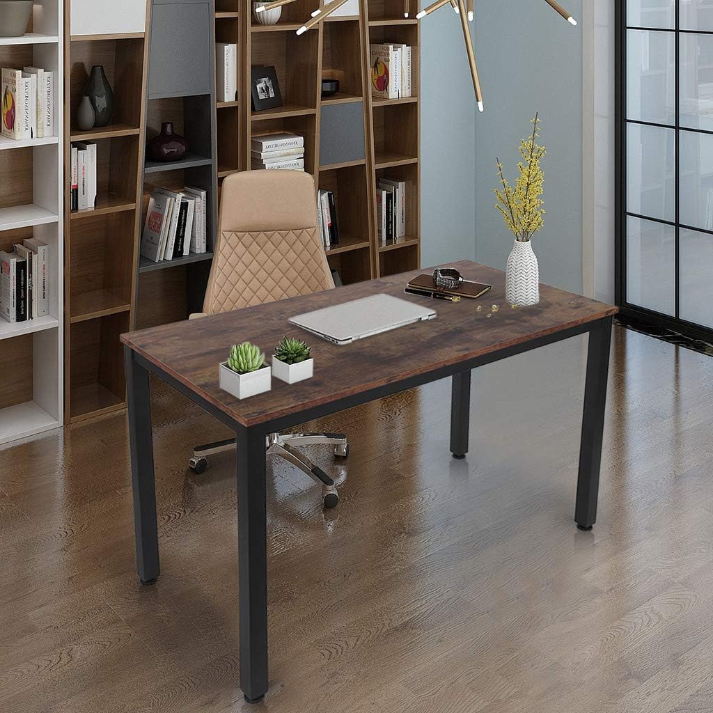 Writing Desk 44 inch Computer Desk Modern Sturdy Office