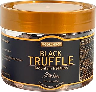 Truffle Slices, Black Summer Truffle Carpaccio, 50g/1.76oz, Natural drying, Thinly Sliced Delicacy, Truffle Gourmet Line, Product of Yuannan (Top Grade)