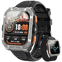 Blackview Smartwatch Uomo, Orologio Intelligente Fitness con Chiamate Bluetooth