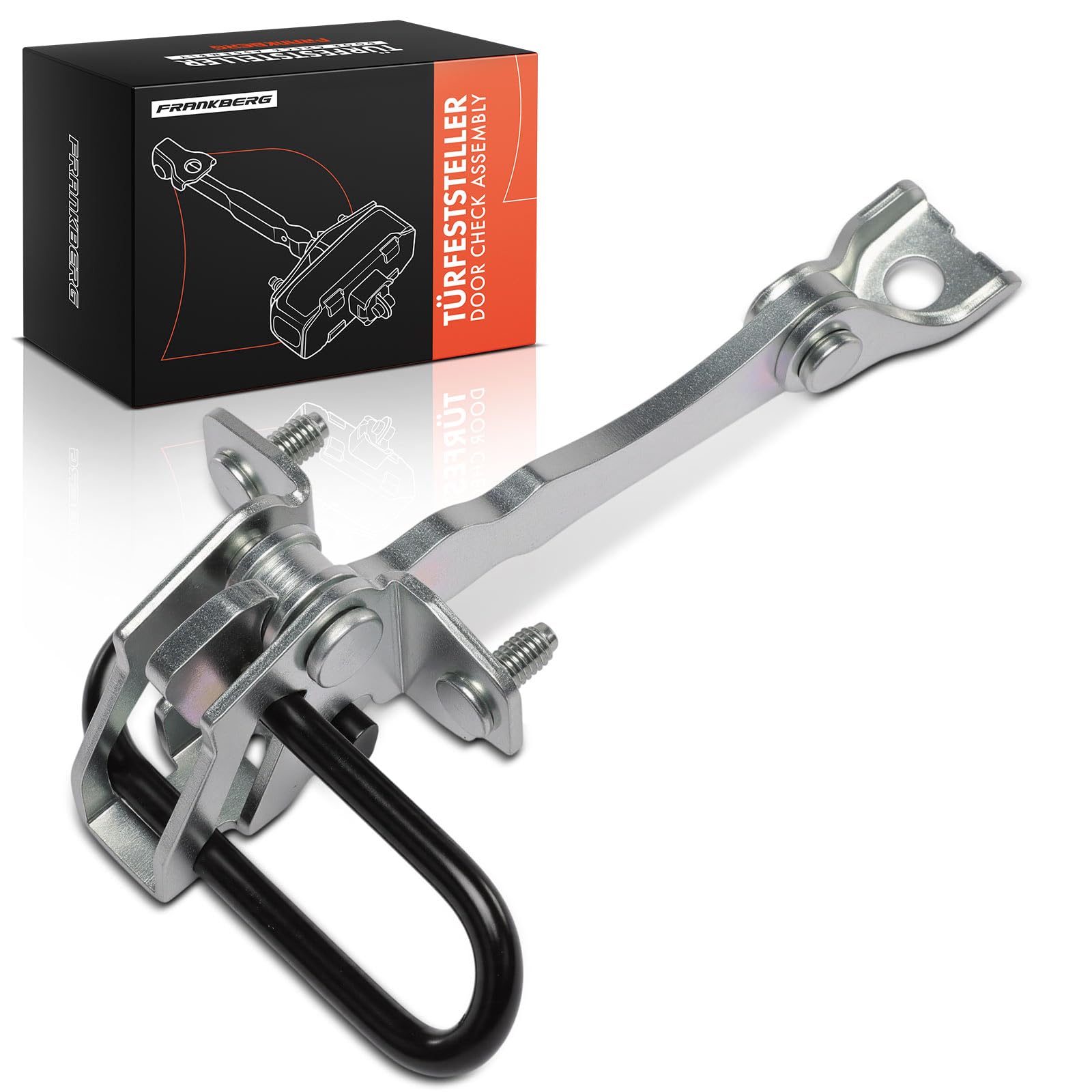 Frankberg Cinghia di Arresto della Cerniera Porta Anteriore sinistro Destro Compatibile con 500 312 500C/595C/695C 500 C 312 500/595/695 Replace# 51782989