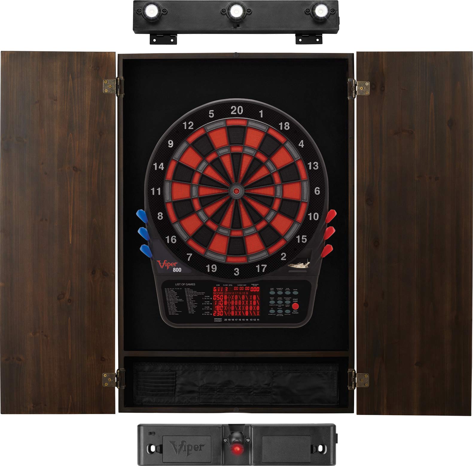 Viper 800 Electronic Dartboard, Metropolitan Espresso Laser