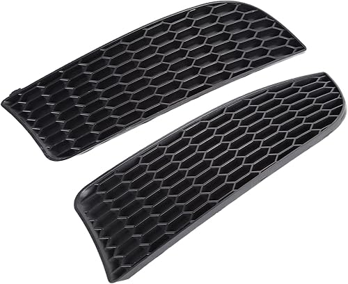 Fydun Parrilla de luz antiniebla delantera, 2 unidades, parachoques delantero, cubierta de parrilla izquierda derecha para M3 reemplazo para 3