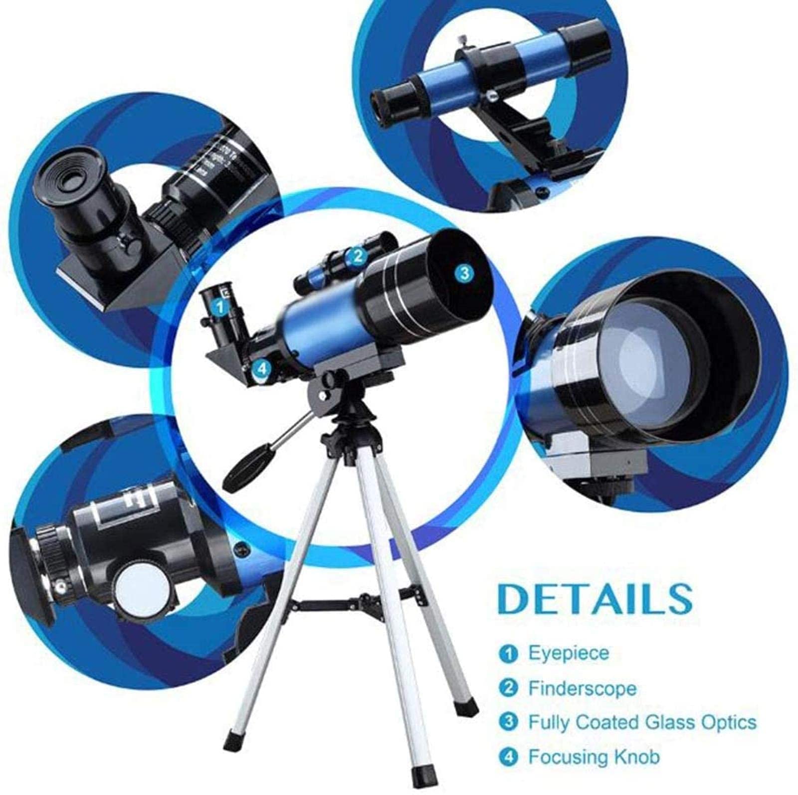 Telescope Eyepiece Full Coated Aspheric Eyepiece High Definition