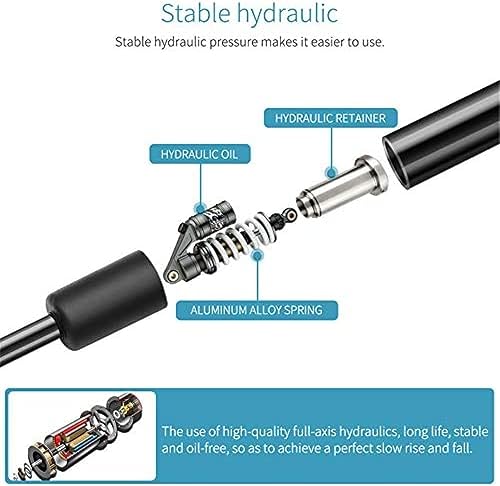 Miniatura 3 de Amortiguadores de elevación Soportes de gas para Nissan X-Trail 2001-2006 Soporte de elevación Amortiguador de 2 piezas Negro Set