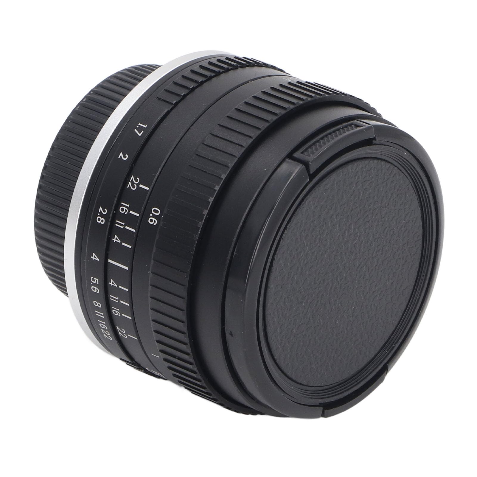 Lente de Enfoque Manual F1.7 de 50 Mm, Gran Apertura de Fotograma Completo para Cámaras con Montura de Rosca Estándar de 42 Mm, con Bolsa de Almacenamiento a Prueba de Polvo,