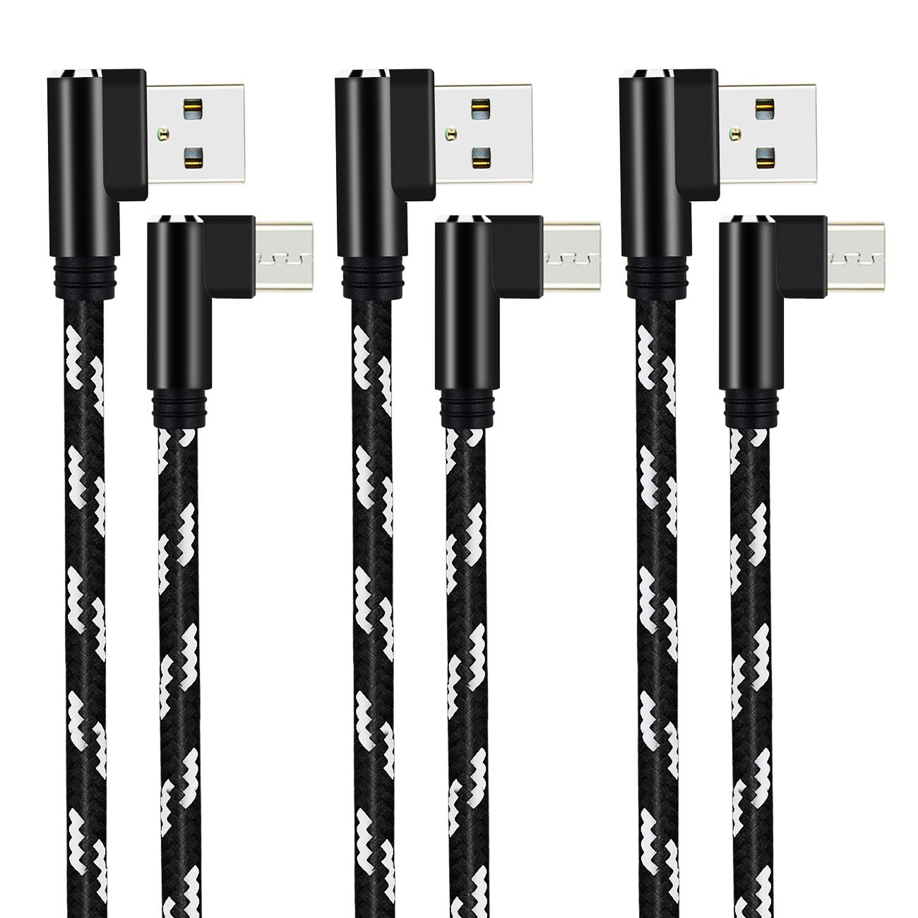 Uр Tо 40% оƒƒ USB C Cable Short, CIKOO 3 Pack 1Ft Nylon Braided Type C Right Angle Fast Charging Data Cable for Car Oculus Quest iPad Pro Air Mini Samsung Galaxy Note 20 S20 S21 S22 Ultra Google Pixel LG Moto ZTE Blасk Frіdау 🔥 USB C Cable Short, CIKOO 3 Pack 1Ft Nylon Braided Type C Right Angle Fast Charging Data Cable for Car Oculus Quest iPad Pro Air Mini Samsung Galaxy Note 20 S20 S21 S22 Ultra Google Pixel LG Moto ZTE
