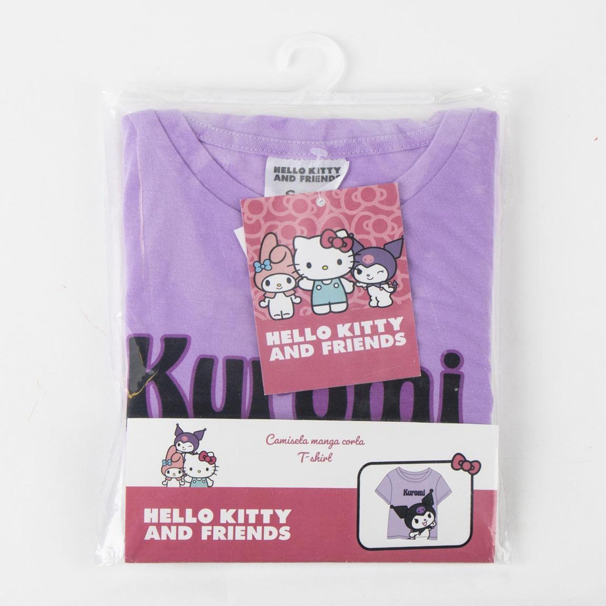 Camiseta Hello Kitty Manga Corta para Niños y Niñas - Camiseta Infantil Transpirable, Suave y Cómoda, Ropa para Verano, Uso Diario y Excursiones — view 5