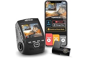REXING V1LG Dual Channel Car Dash Cam