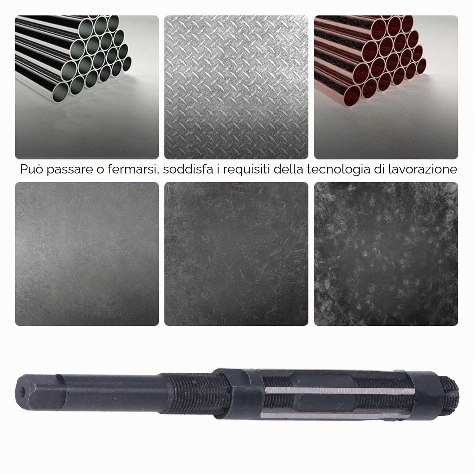 Alesatori manuali alesatore Regolabile 23-26 mm Robusto Gambo Universale Alesatore Regolabile ad Alta precisione di rettifica per Lega di Alluminio alesatore Regolabile Alesatori