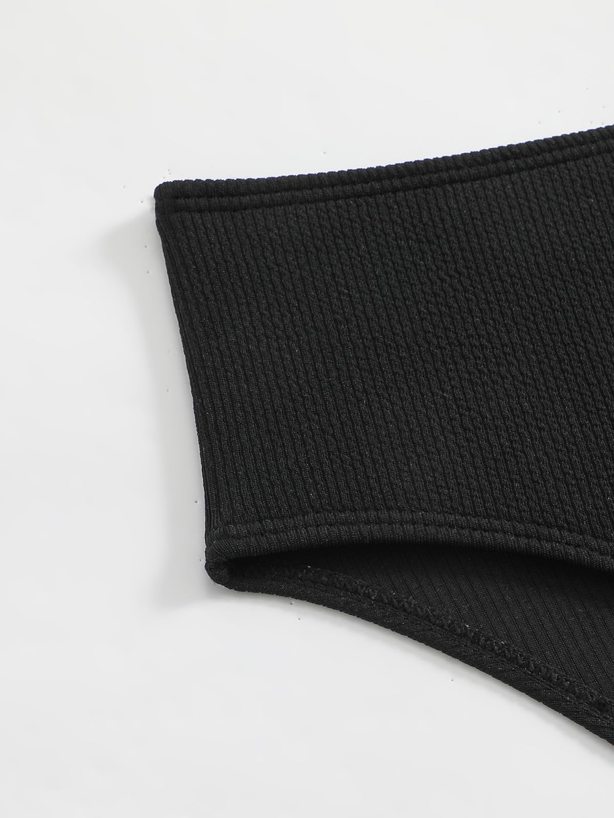 Mädchen-Bikini-Set mit Röcken, Geripptes Badeanzug-3-Teil-Set, Schwimmbekleidung für Teenager, Größen 9 10 11 12 13 14 Jahre (128,134,140,146,152,158,164)