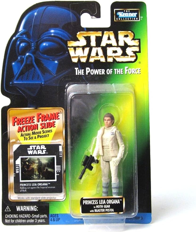 Power of The Force Freeze Frame Princess Leia Organa in Hoth Gear Action Figure