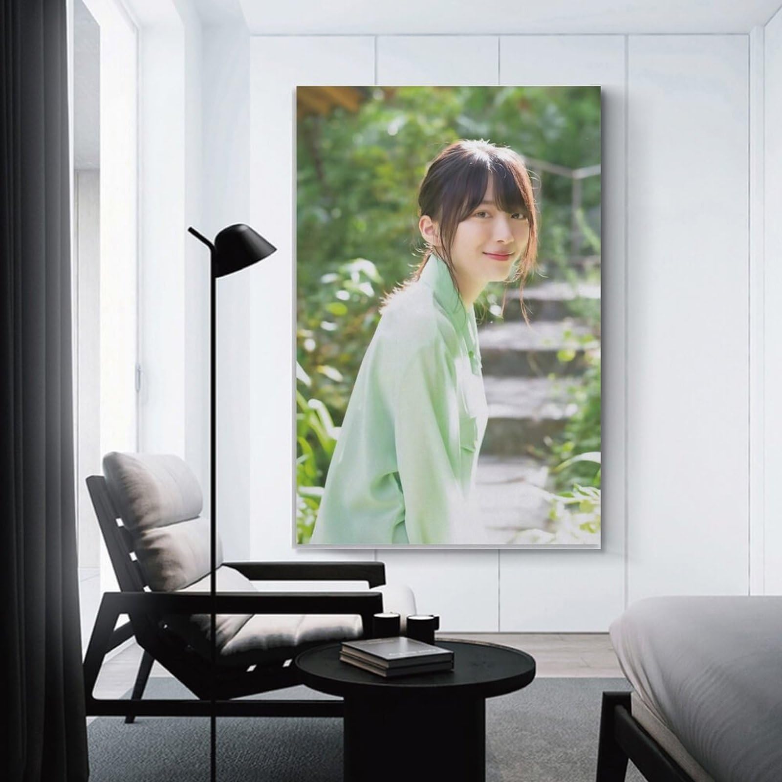 Amazon.co.jp: 森田ひかる下着水着アート写真 1 キャンバスアート