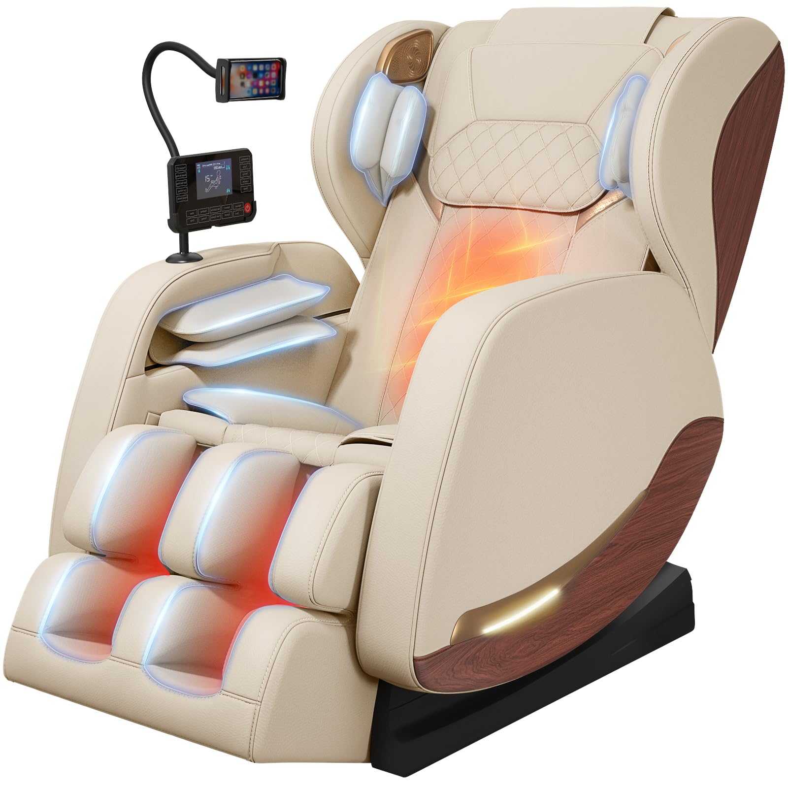 yewglen Wood Grain Massage Chair