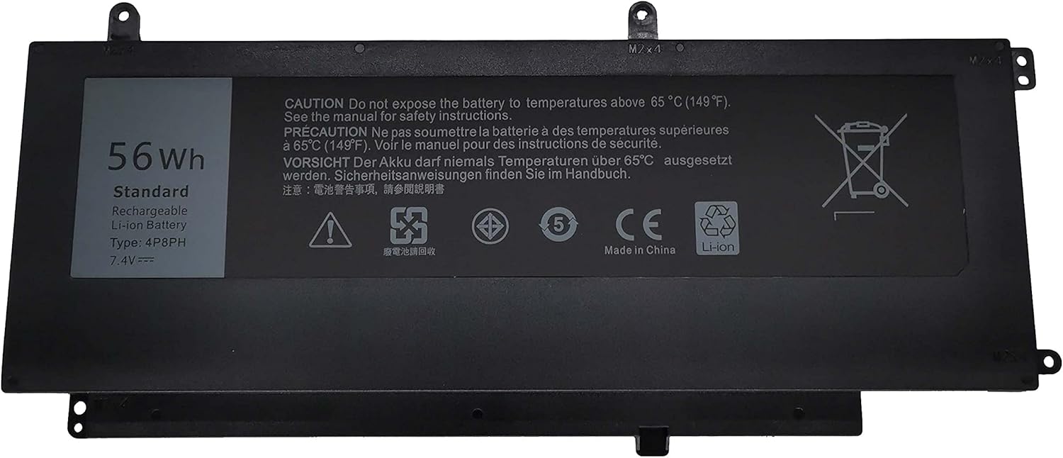 Fully. 4P8PH Replacement Laptop Battery Compatible with Dell Inspiron 15 7000 7537 7547 7548 NSPIRON 5000 N7547 N7548 Series Notebook G05H0 0G05H0 OPXR51 D2VF9-7.4V 56Wh/7410mAh