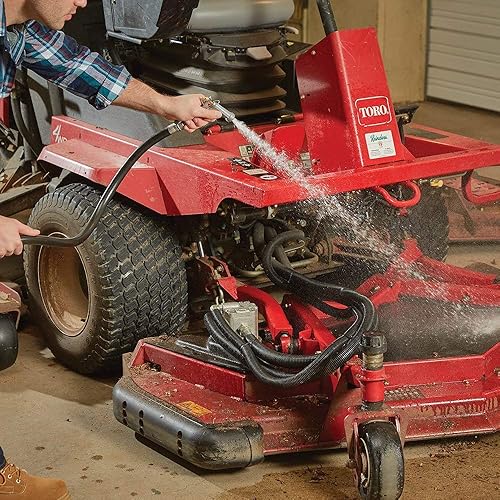 Miniatura 5 de Gilmour Boquilla rociadora de manguera de metal sólido con rosca frontal, riego de jardín, 573TF, paquete de 4