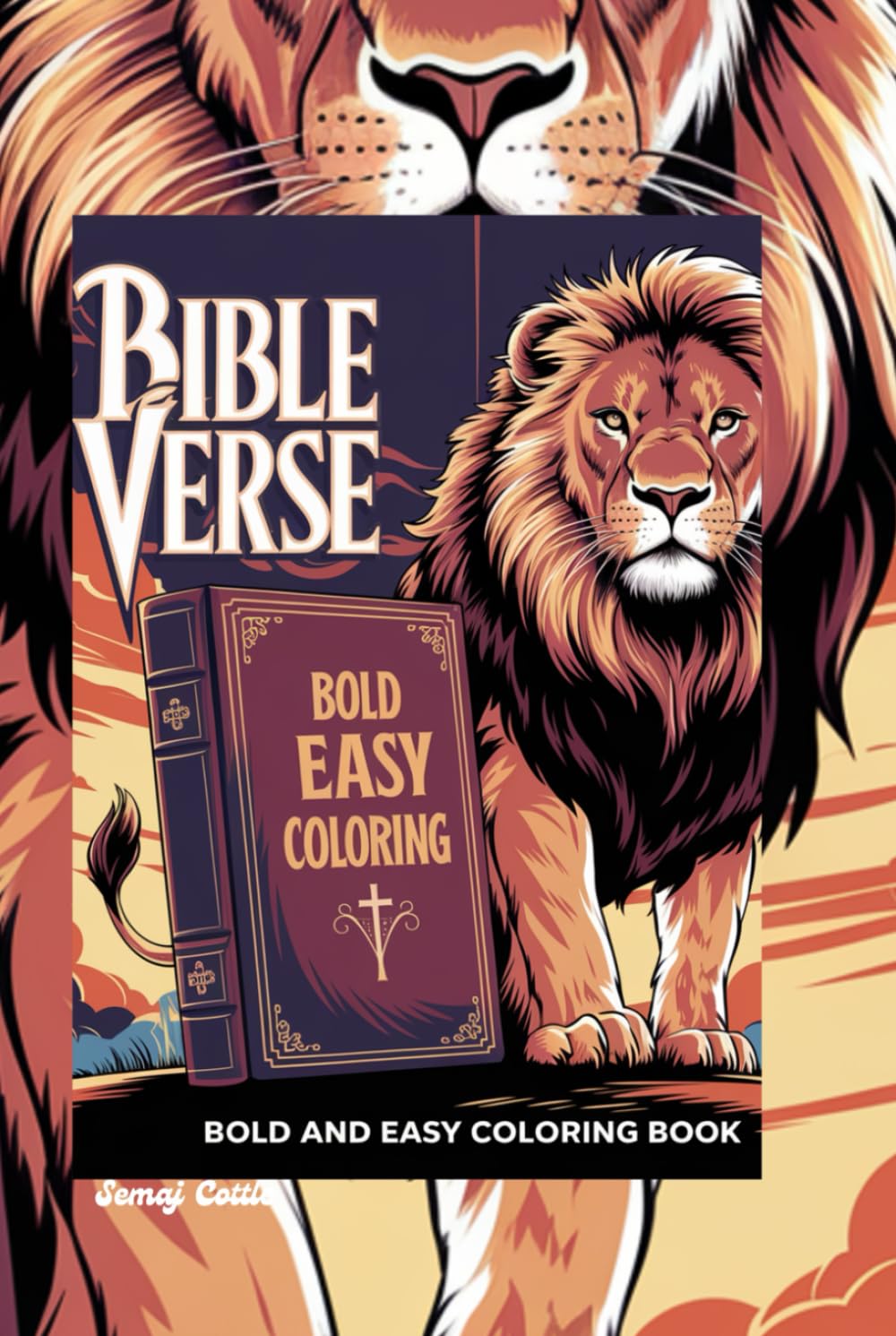 Bible Verses Bold & Easy Coloring Book