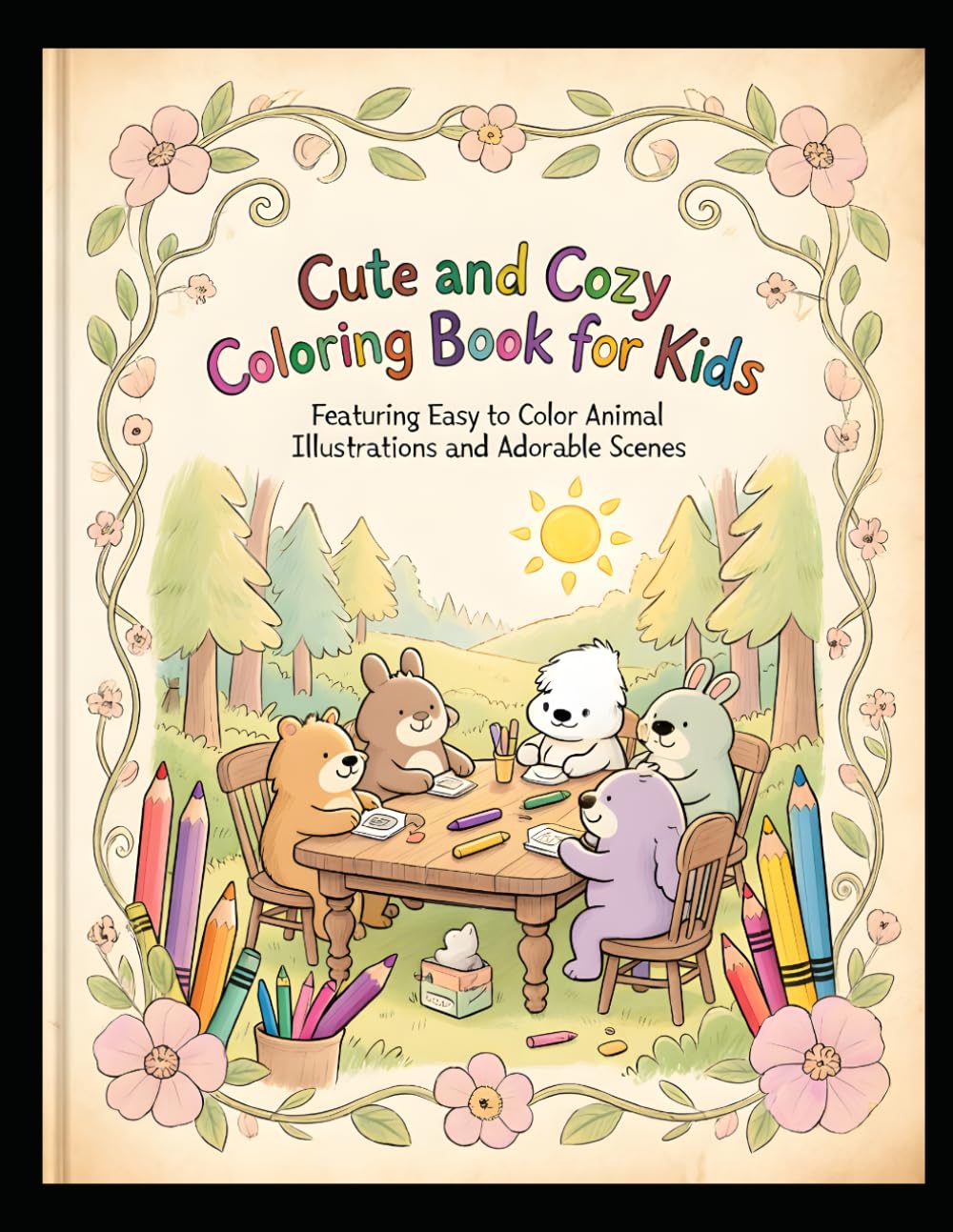 The Cute and Cozy Coloring Book