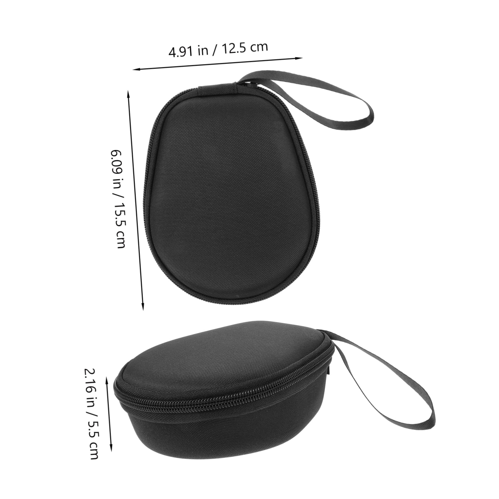 Mikikit 5pezzi Borsa Organizer Per Auricolari e Cavi Custodia Compatta Per Cuffie Per Viaggi e Uso Quotidiano Protezione Per Dispositivi Portatili