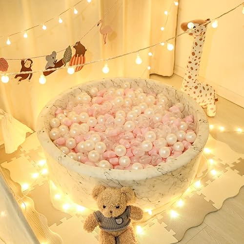 Miniatura 276 de STARBOLO Pelotas de estrella para niños pequeños, 100 unidades, estrellas de 2.55 pulgadas, sin ftalatos, sin BPA, no tóxicas, a prueba