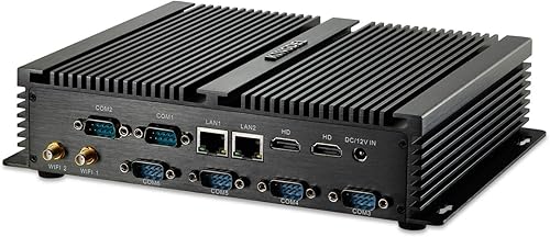 Miniatura 1 de KINGDEL Computadora de escritorio, CPU i5, 8GB RAM 256GB SSD, HD Graphics 4400, 6xCOM RS232, 4xUSB 3.0, 2xNICs, 2xHD Puertos, Windows 11 Pro, caja