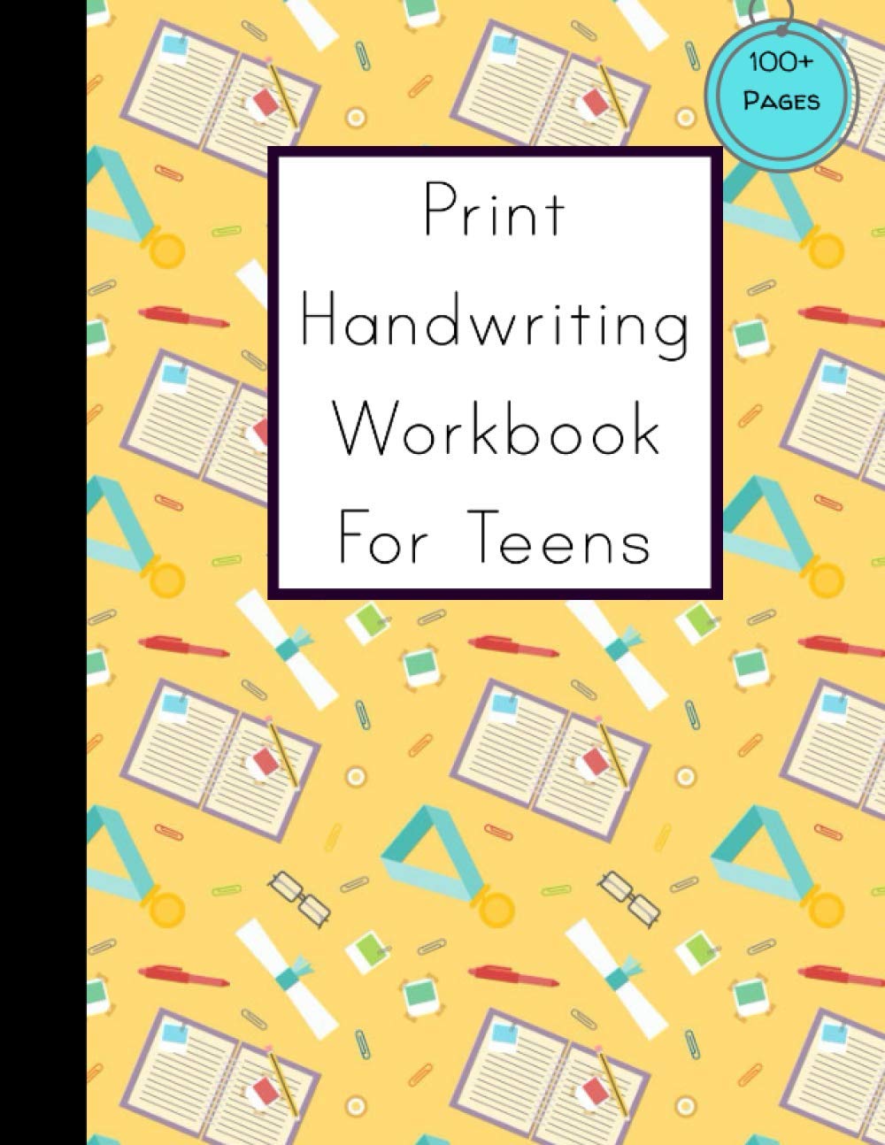 Buy Print Handwriting Workbook for Teens: Alphabet Letters and Words