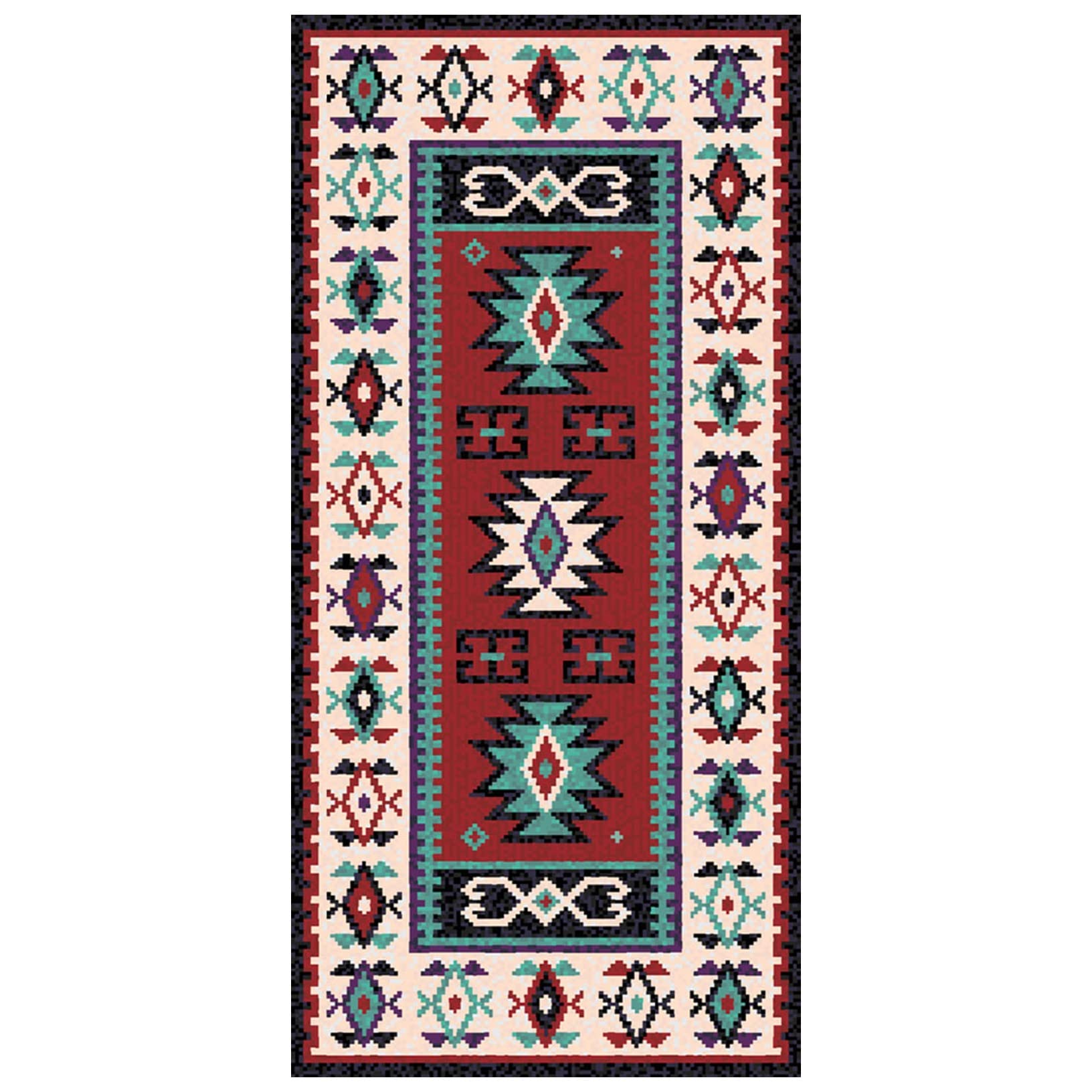 Alfombra Vinílica 60x180cm Moqueta Corredor Antideslizante Lavable Superficie Suave para Silla o Sofá Y Escaleras Interior, B