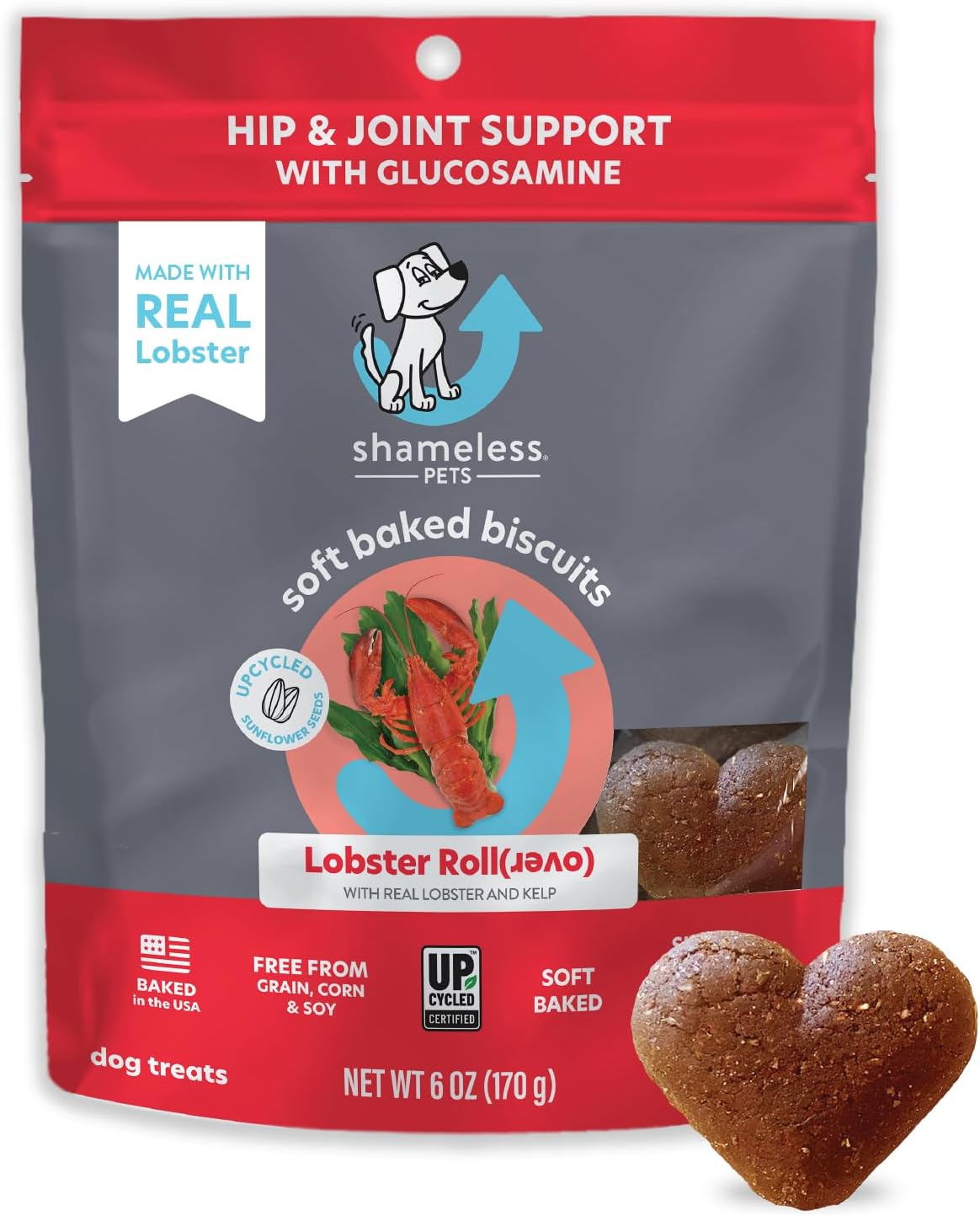 Soft-Baked Dog Treats - Treats to Help Dog Health and Maintain Healthy Breath, Training Treats for Dogs, Made in The USA - 6 OZ