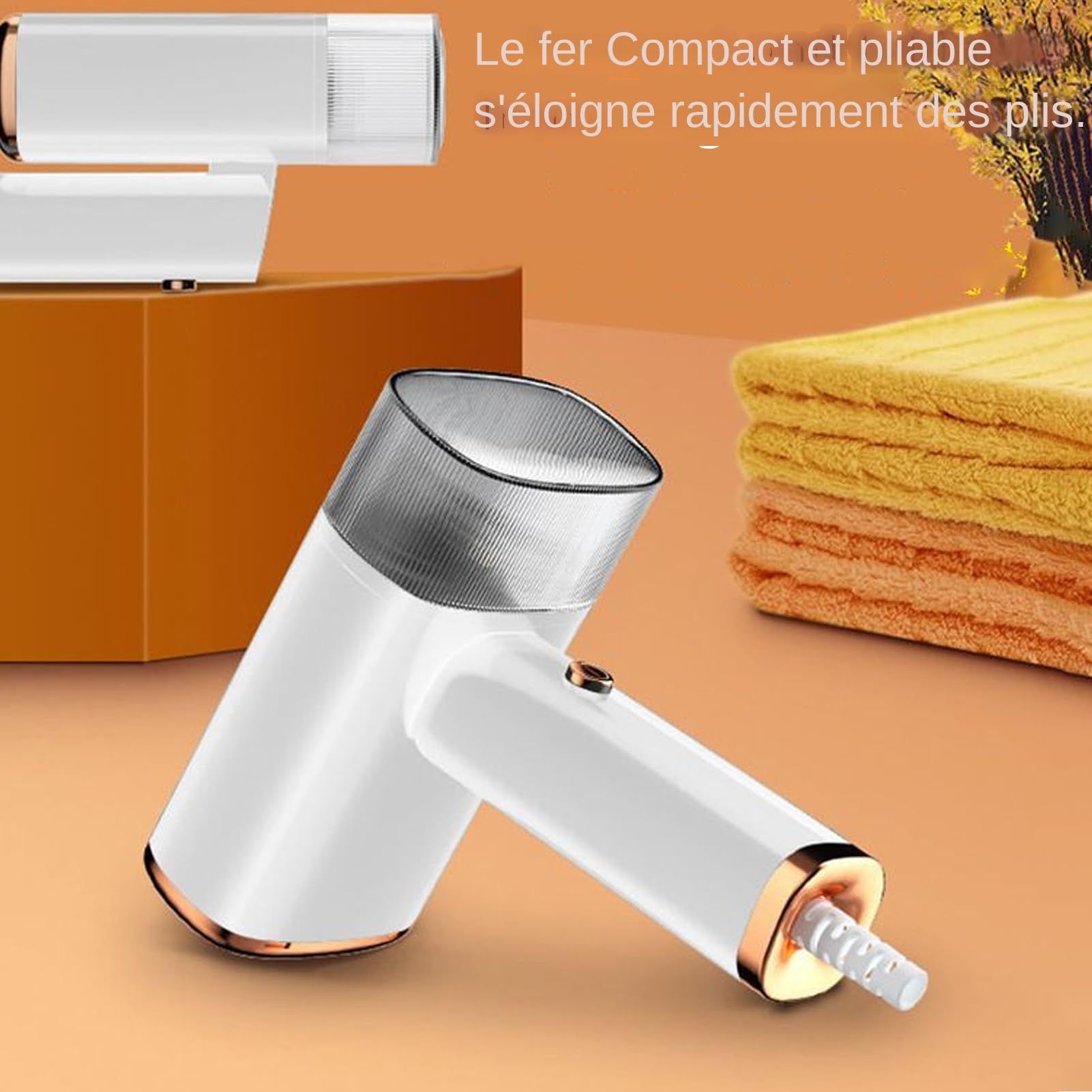 Planchador de Mano Portátil Plancha De Vapor Plegable Para Hogar