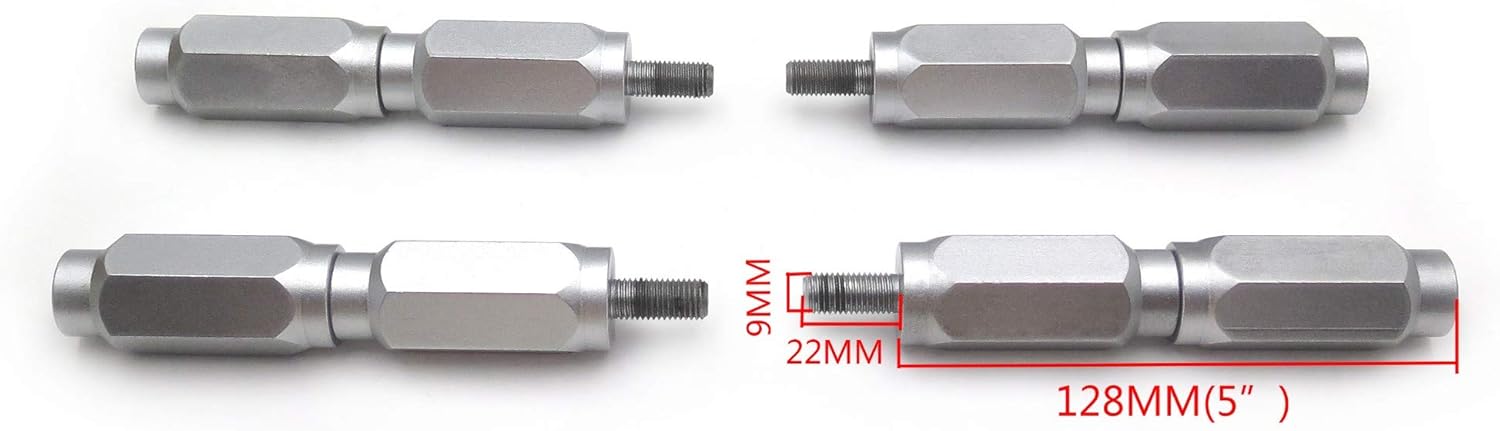 HONGK- Atv Wheel Spacers Compatible with Metric With10Mm X 1.25 Thread [B01C0SWKYS]