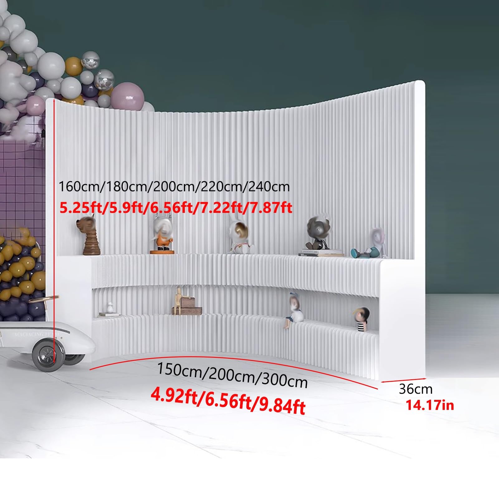 Amazon｜パーテーション モダンな折りたたみ式紙製ルームディバイダー