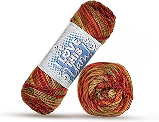 I Love This Yarn 4 - Medium – 252 Yards of Acrylic Yarn for Crocheting K...