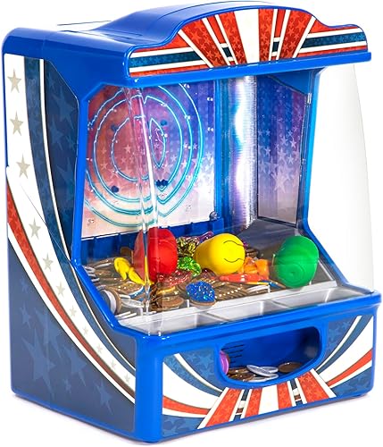 Miniatura 3 de Merchant Ambassador Retro Arcade Electronic Coin Pusher - Juego de mesa, empuja las monedas sobre el borde para ganar, 1 jugador, a partir de 6 años