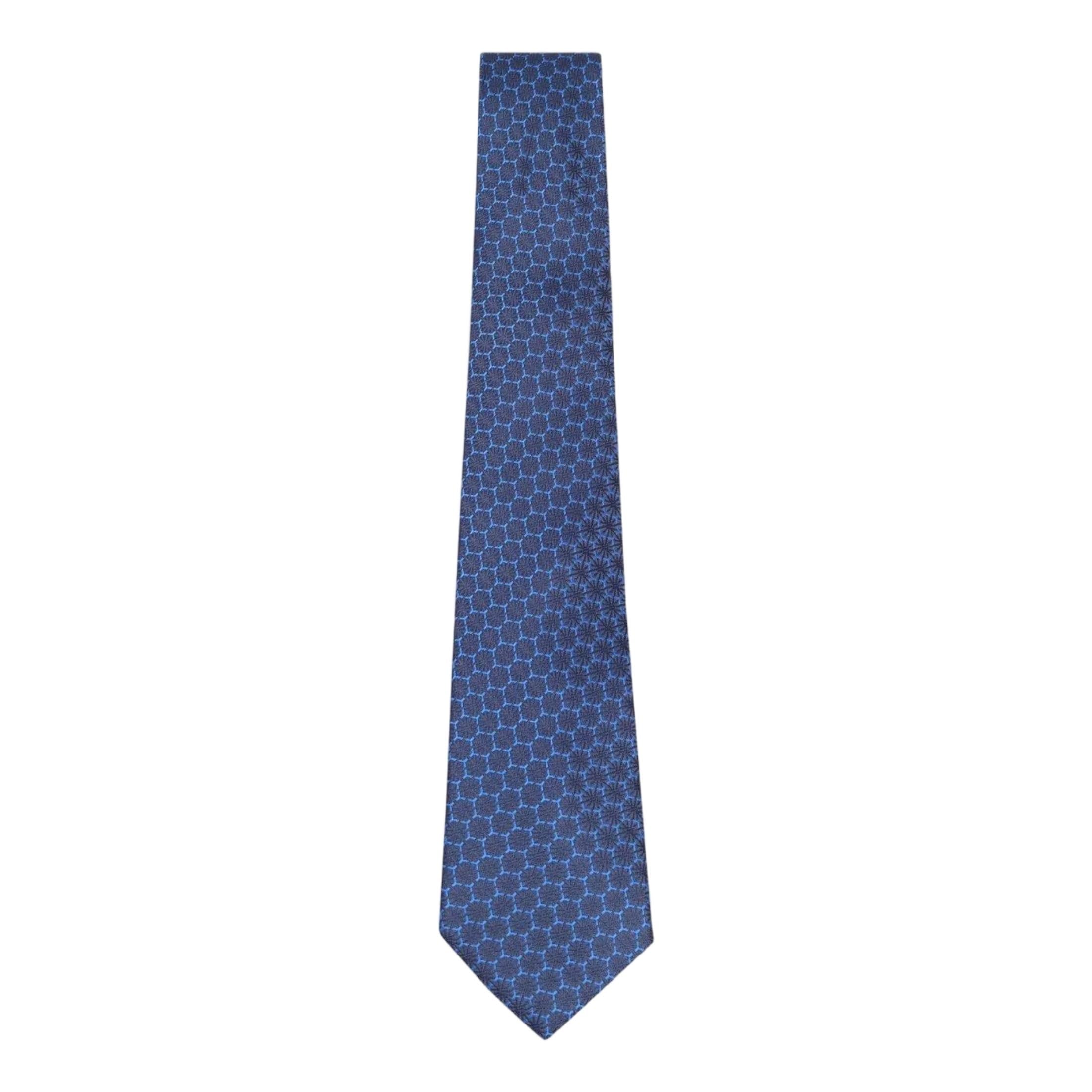 Men 100% Silk Geometric Regular Fit Ties-image-8