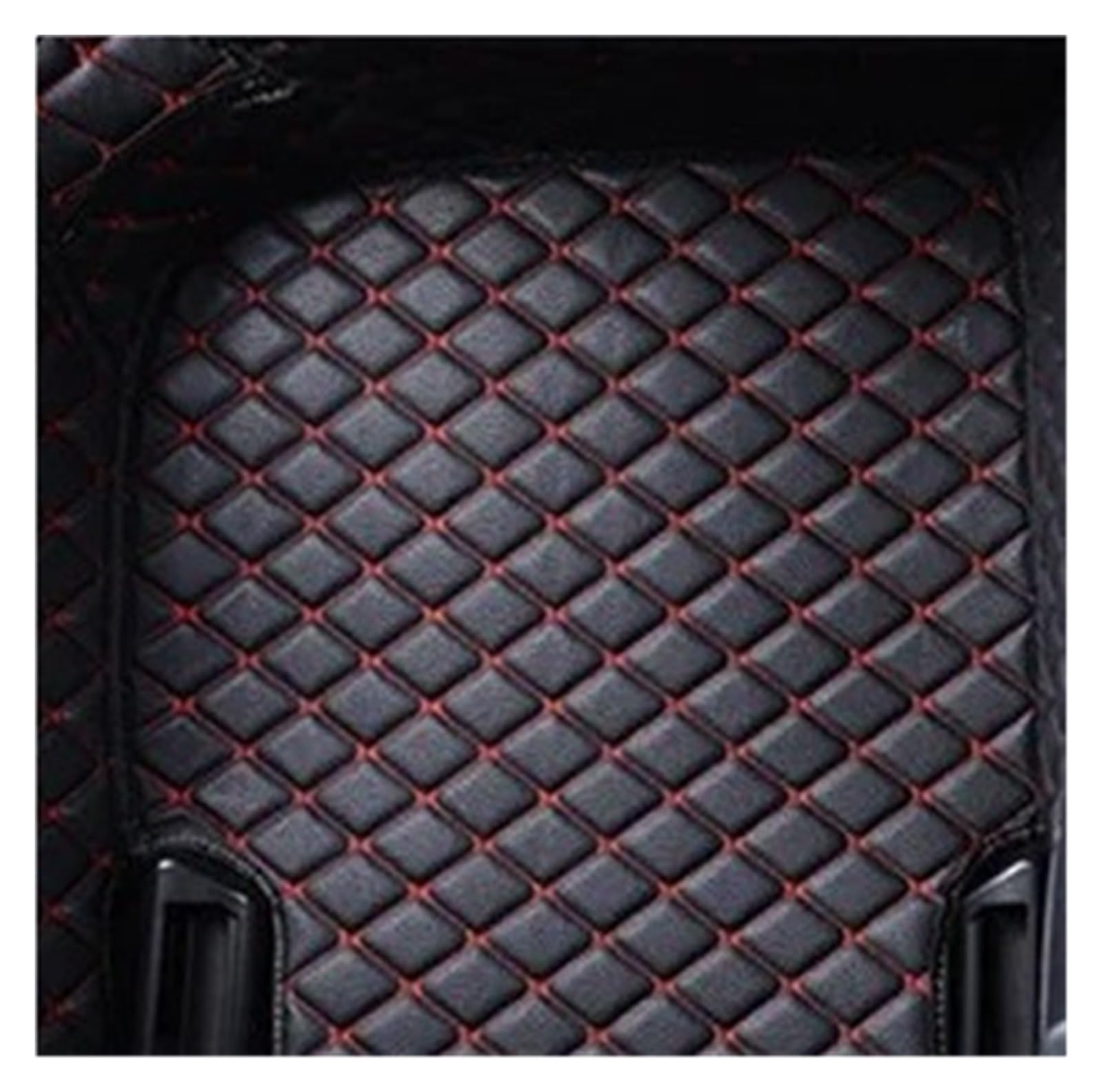 Tapis de voiture pour BMW X1 2010-2015 LHD noir et rouge - 6