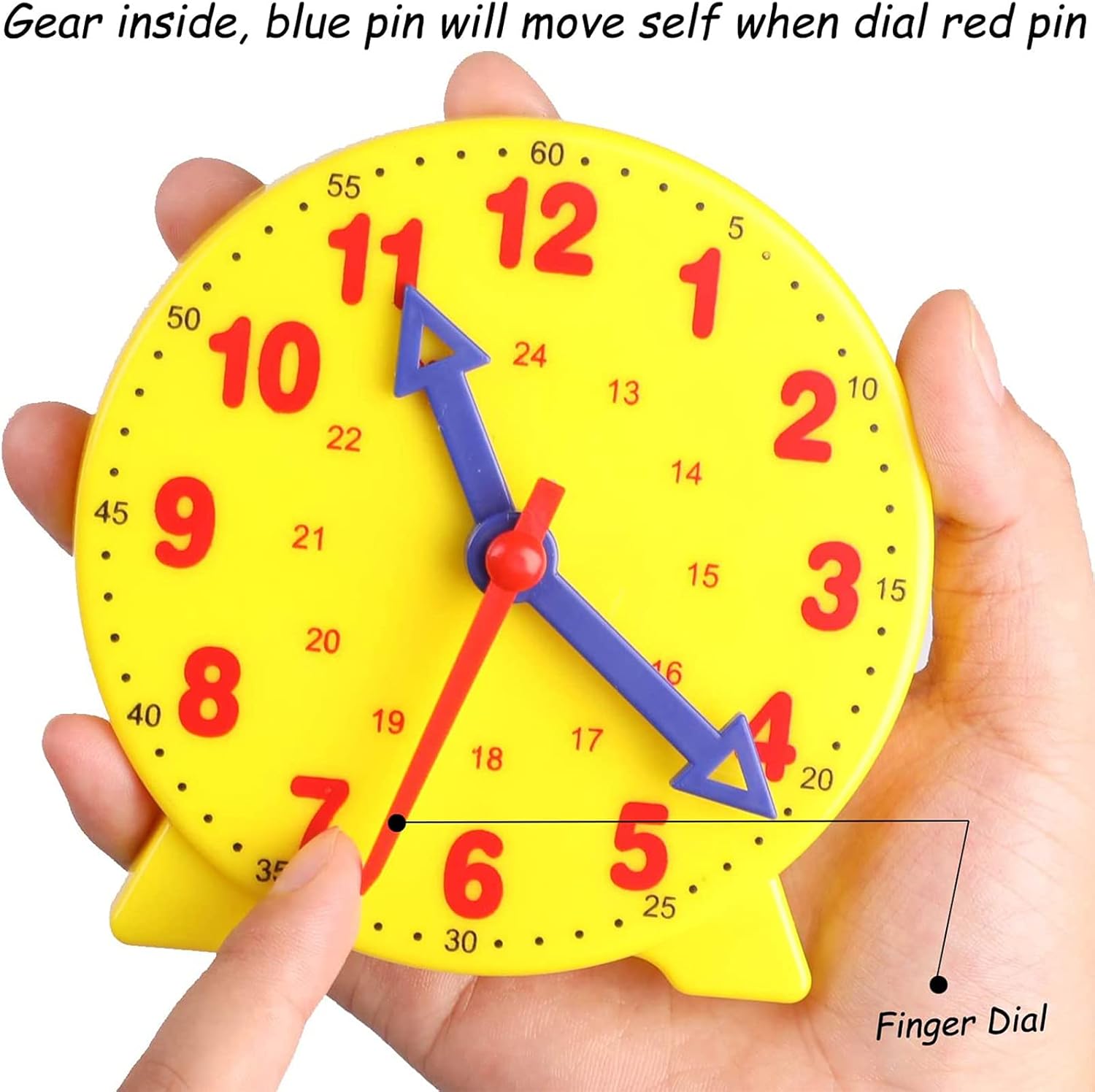 Learning Watch 2 Pieces Student Learning Clock Children Learning Clock ...