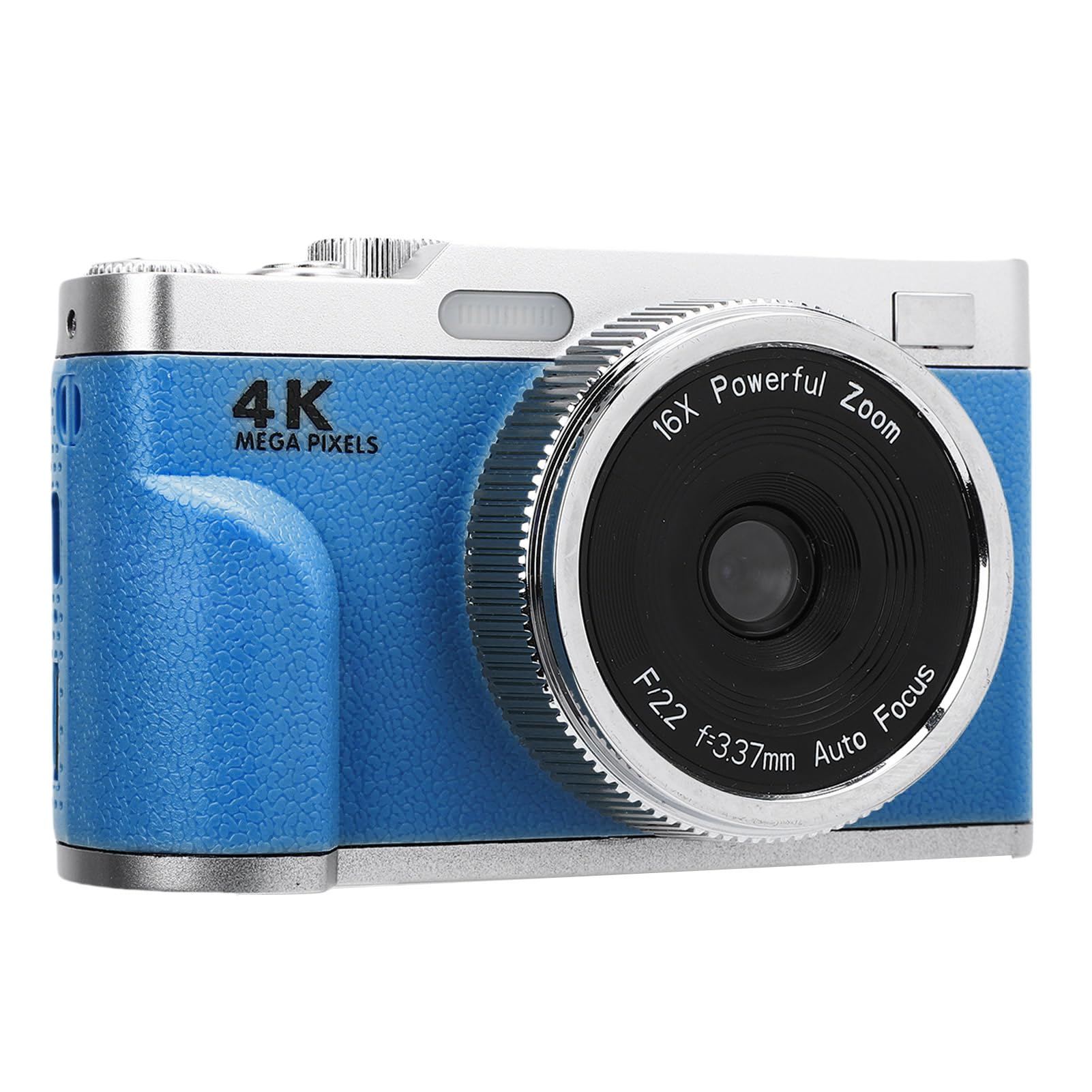 Denash 4K Digital Camera, 68MP Vlogging Camera with 16x Zoom, Autofocus Anti Shake Compact Cameras with Webcam Function for Beginners (Blue)-picture-37