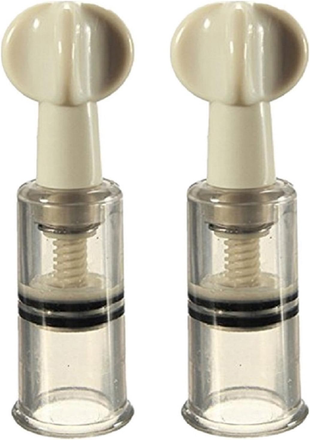 Healthy Care Vacuum Twist Suction Cupping Device Massage Relax Biomagnetic Chinese Cupping Therapy Set (2Pcs S)