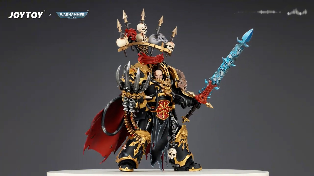 Amazon.com: JOYTOY Warhammer 40K Black Legion Abaddon The