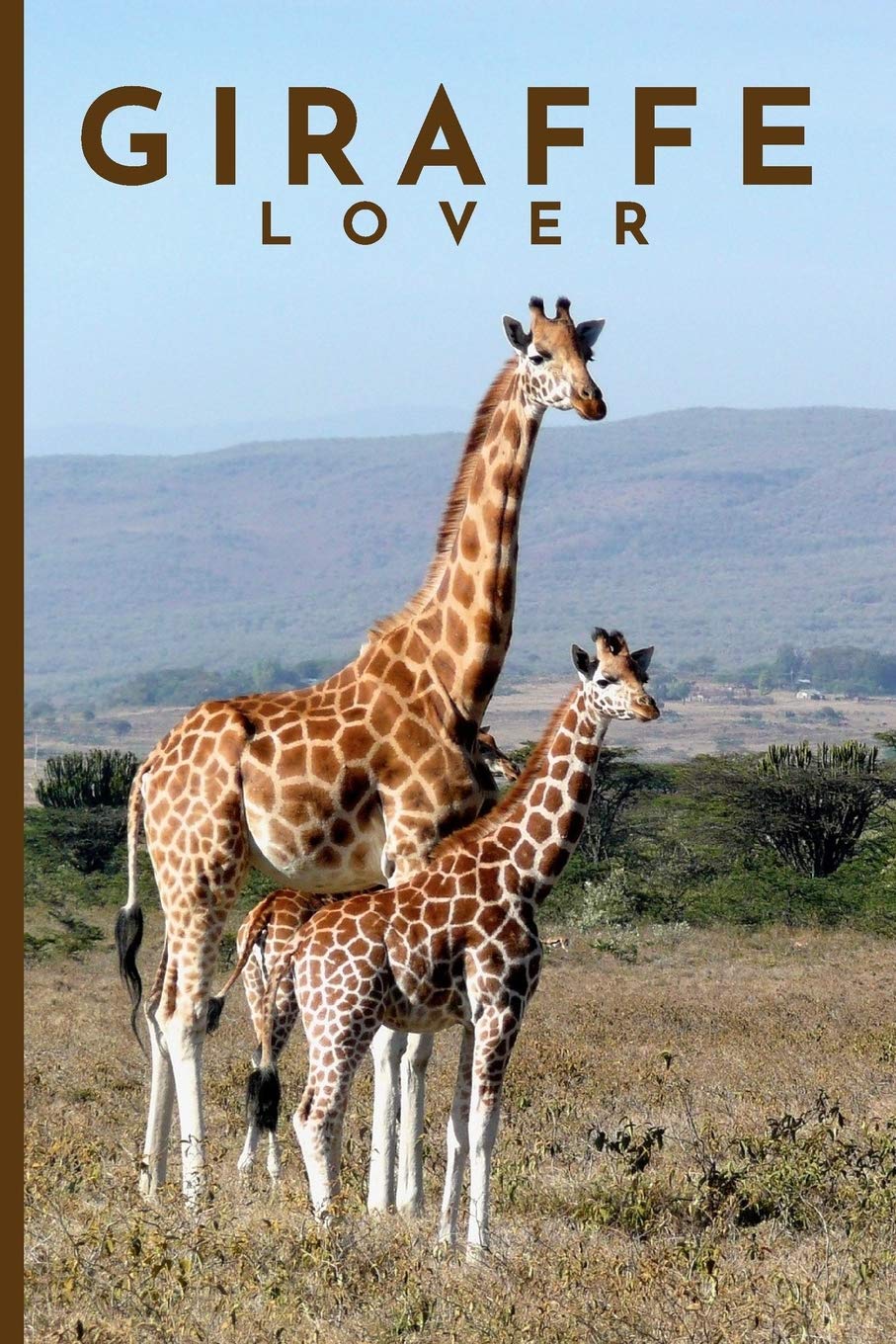 Giraffe Lovers Notebook: Cute fun giraffe themed notebook: ideal gift for giraffe lovers of all kinds: 120 page college ruled notebook