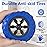 AFUNX Remote Control Car, RC Stunt Cars Double Sided 360 Rolling Rotating Rotation, Rechargeable Car Toy for 6 7 8-12 Year Old Boy Kids Birthday Xmas Gift, Blue