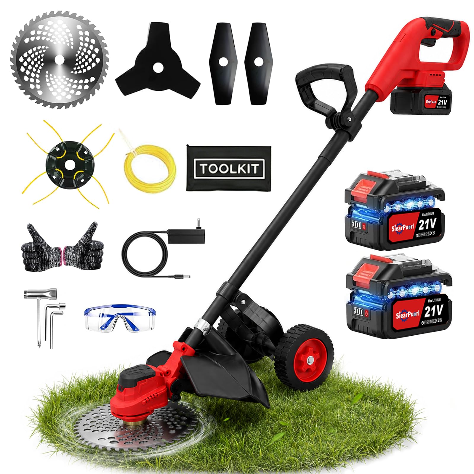 Photo 1 of SIEARPUORL 4-in-1 Electric Weed Wacker