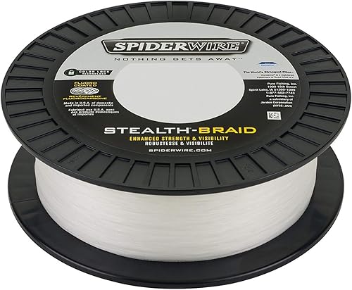 Miniatura 83 de Spiderwire Stealth Braid 3000 Yardas Camuflado azul