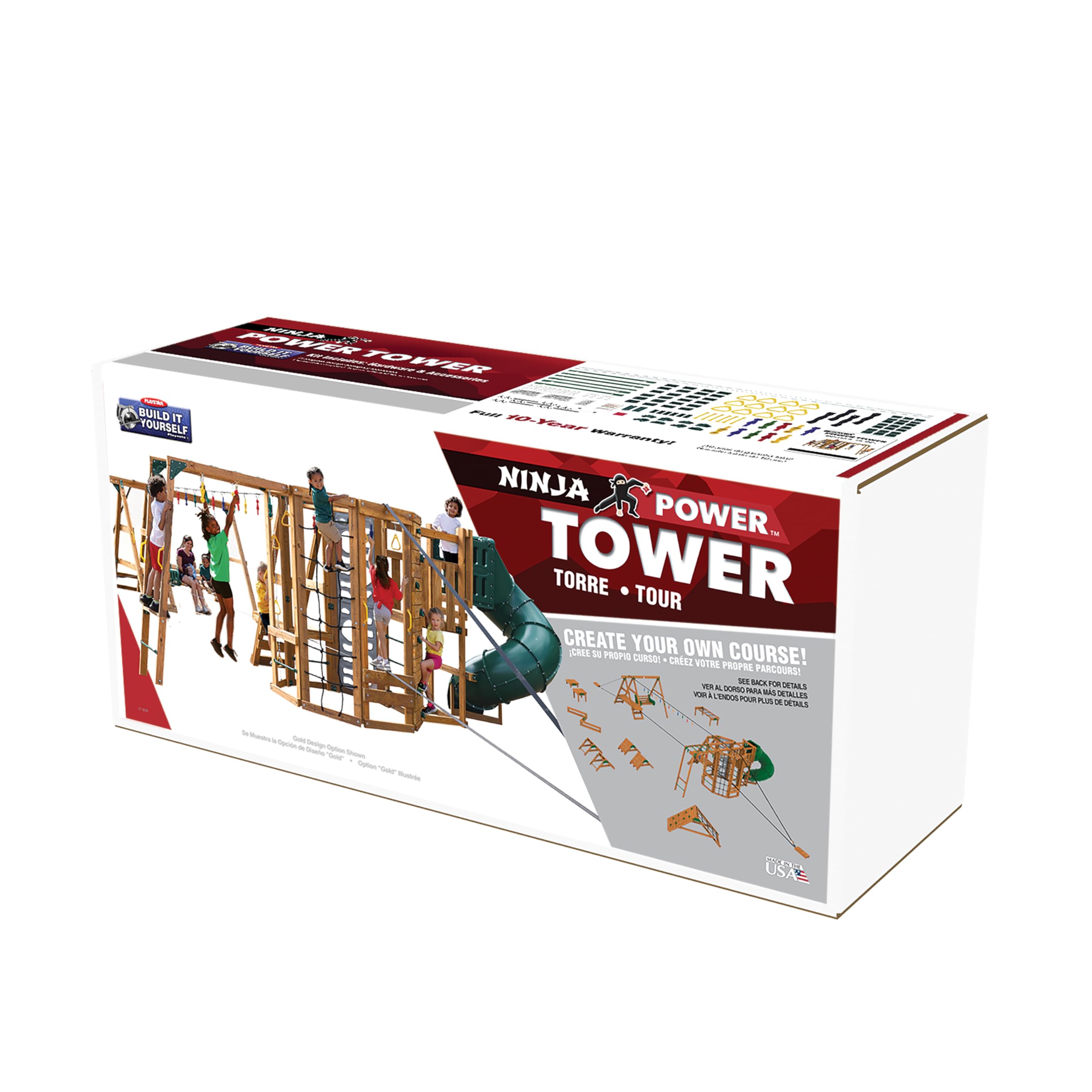 Playstar Ninja Power Tower BIY Kit (Wood not Included)