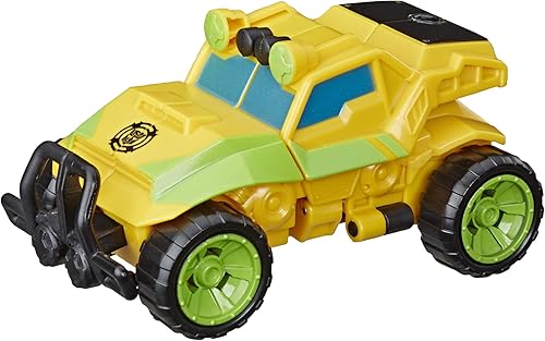 Miniatura 3 de Transformers Playskool Heroes Rescue Bots Academy Bumblebee Converting Toy Robot, figura de acción de 4.5 pulgadas, juguetes para niños a partir de