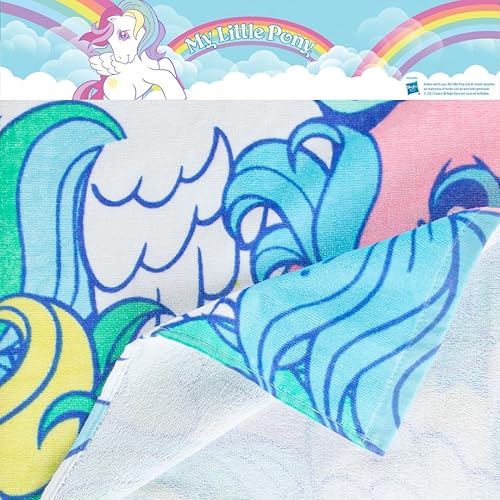 Miniatura 4 de Franco My Little Pony Retro - Toalla de baño de algodón súper suave 60 x 30 pulgadas producto oficial de My Little Pony coleccionables