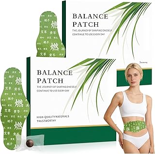 Herbal Patch Pad Balance, Mugwort Herbal Navel Patches (2 Box 10Piece)