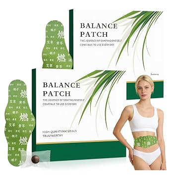 Herbal Patch Pad Balance, Mugwort Herbal Navel Patches 2 Box 10Piece | japanese herbal balance patch,mugwort herbal navel patches,plant-based,comfortable adhesive