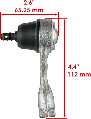 Miniatura 3 de Caltric Extremos de barra de acoplamiento compatibles con Kawasaki Mule 3010 4X4 Kaf620 1993 2001 2002 2003 2004 2005-2008