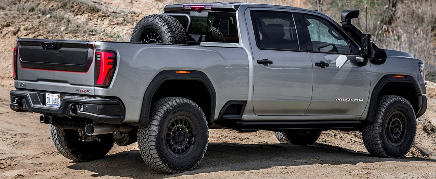 AEV Vertical Tire Mount Compatible with 2020+ Chevrolet Silverado HD and GMC Sierra HD